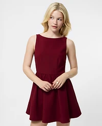 French Connection Women's Fit and Flare Low Back Mini Dress