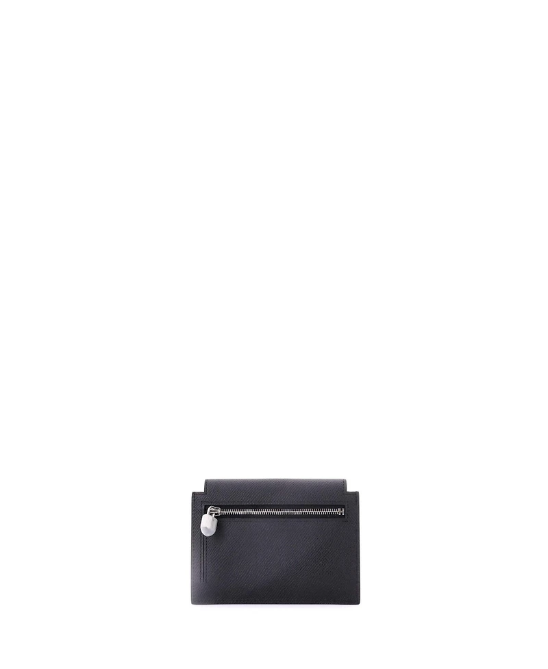 Pre-Owned Hermes Kelly Pocket Compact Wallet Epsom