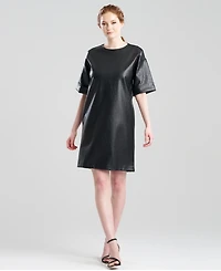 Natori Women's Faux Croc Leather Dress