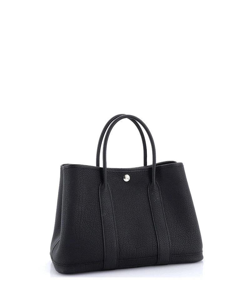 Pre-Owned Hermes 30 Garden Party Tote Leather