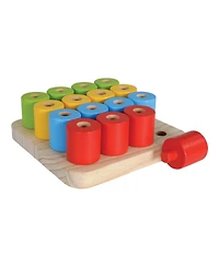 Bigjigs Toys Montessori Colorful Peg Board