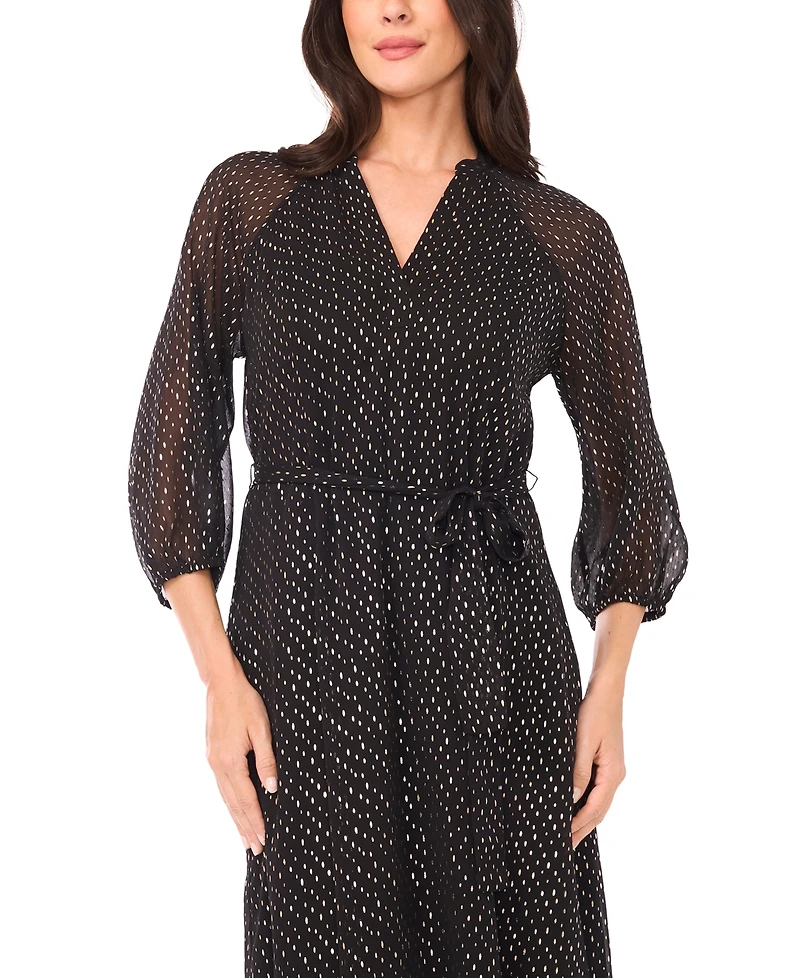 Vince Camuto Women's V-Neck Maxi Dress