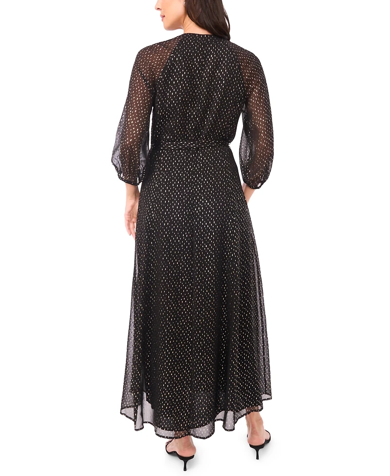 Vince Camuto Women's V-Neck Maxi Dress