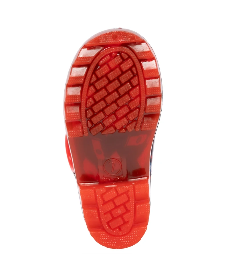 London Fog Toddler Boys 5T-10T Sven Printed Light-Up Rain Boots