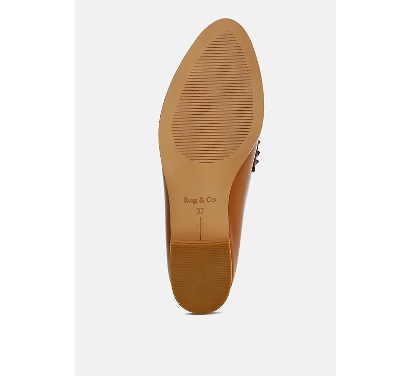 Patent Pleather Penny Loafers Women