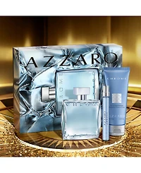Azzaro Men's 3-Pc. Chrome Eau De Toilette Fragrance Set