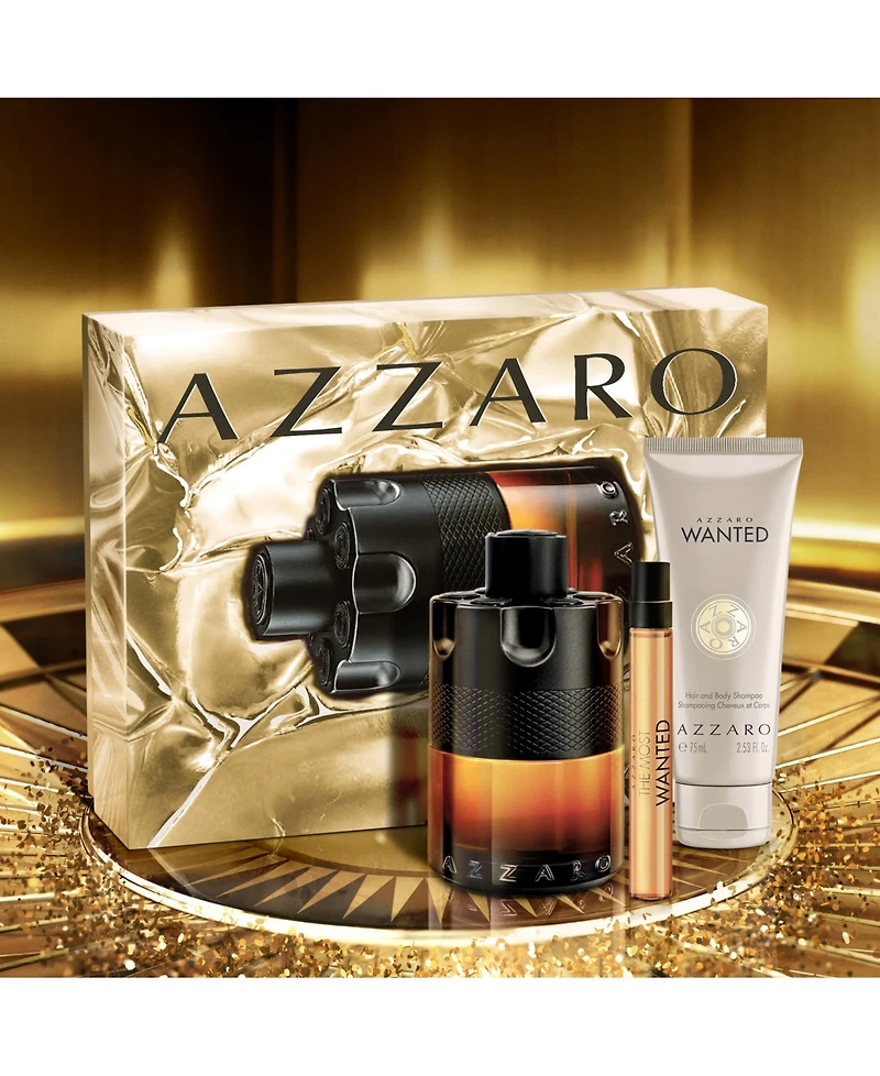 Azzaro Men's 3-Pc. The Most Wanted Parfum Set