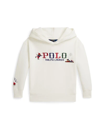 Polo Ralph Lauren Girls 2T-6X Yankees Hooded Sweatshirt