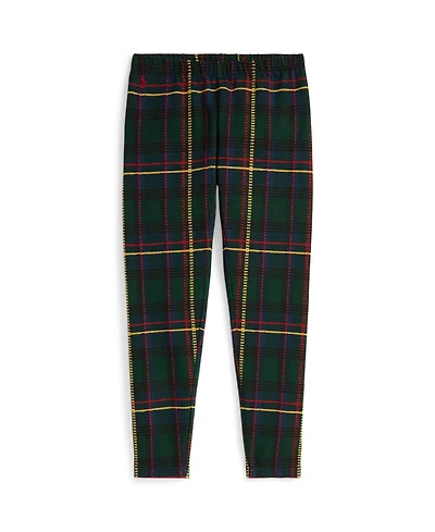 Polo Ralph Lauren Girls 7-16 Plaid Stretch Leggings