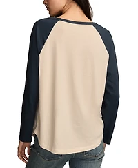 Lucky Brand Women's Drink A Bottle Coca Cola Crew Neck T-Shirt