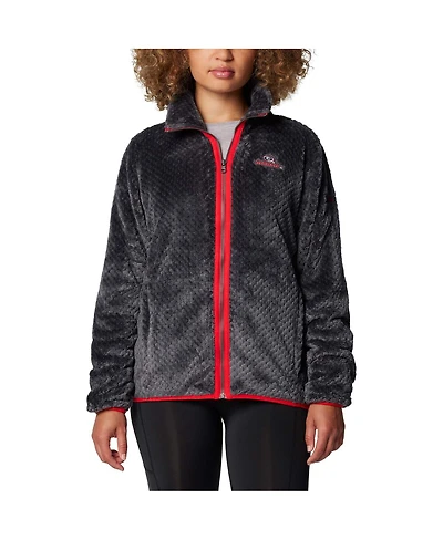 Columbia Women'sBlack Georgia Bulldogs Fireside Ii Sherpa Full-Zip Jacket