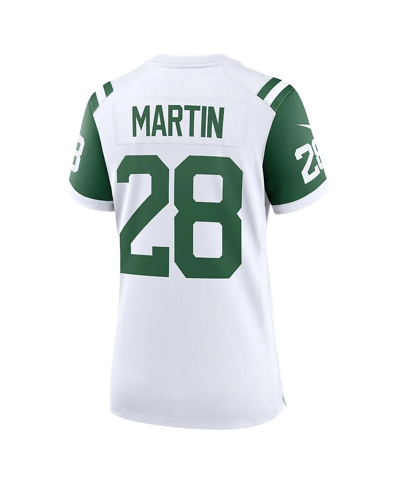 Nike Women'sCurtis Martin White New York Jets Classic Alternate Retired Player Game Jersey