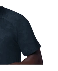 Msx by Michael Strahan Men's Navy Chicago Bears Baseline Raglan Polo Shirt