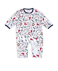 Wear by Erin Andrews Baby Boys and Girls 2-Piece Cleveland Guardians Sleep Play Set