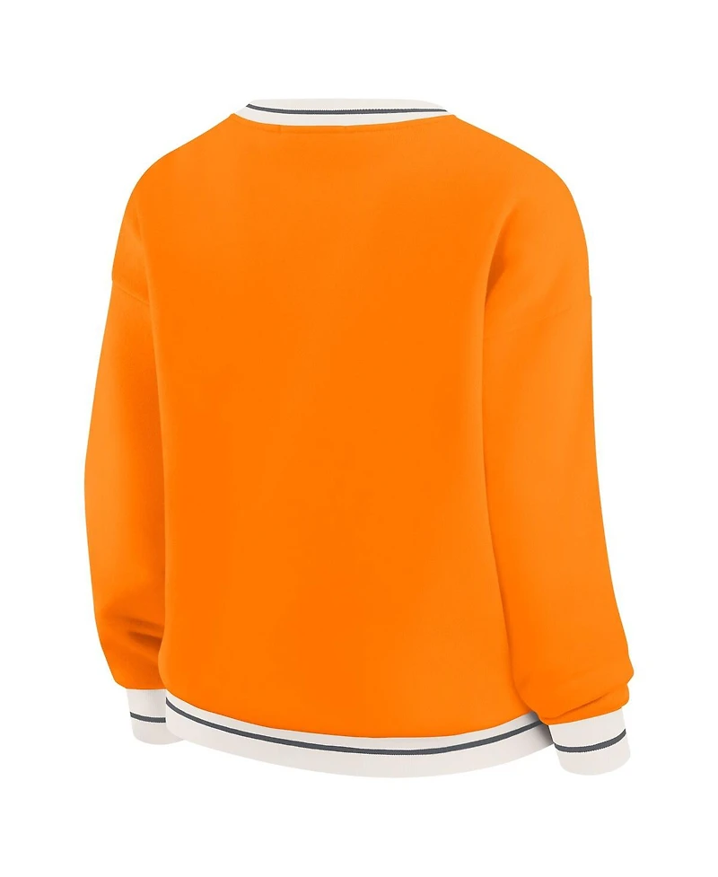 Wear by Erin Andrews Women'sTennessee Orange Tennessee Volunteers Seal Sweatshirt
