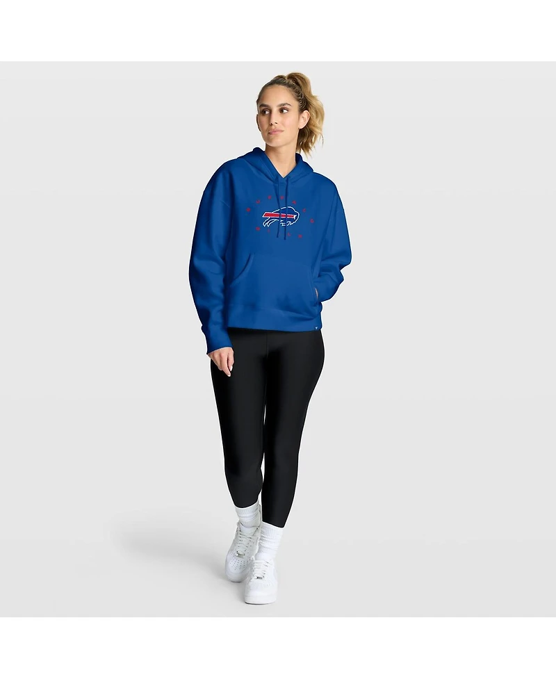 Fanatics Women's Royal Buffalo Bills Eligible Receiver Legacy Pullover Hoodie