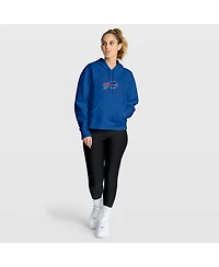 Fanatics Women's Royal Buffalo Bills Eligible Receiver Legacy Pullover Hoodie