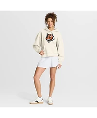 Fanatics Women's Cream Cincinnati Bengals Dove Legacy Pullover Hoodie