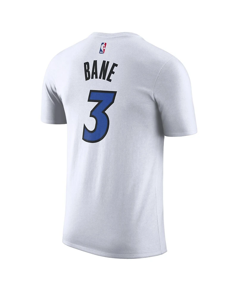Nike Men's Desmond Bane White Orlando Magic Association Edition Name Number T-Shirt