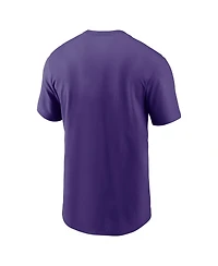 Nike Men's Purple Lsu Tigers Legacy Arch T-Shirt
