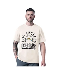 Msx by Michael Strahan Men's White Los Angeles Chargers Whiteout T-Shirt