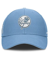 Nike Men's Light Blue New York Yankees Rise Dri-Fit Adjustable Hat