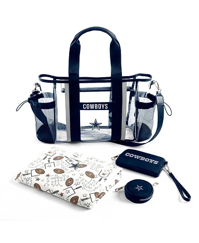 Wear by Erin Andrews Dallas Cowboys Clear Stadium Baby Bag