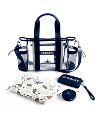 Wear by Erin Andrews Dallas Cowboys Clear Stadium Baby Bag