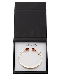 Lauren Ralph Crystal Stone Cuff Bracelet