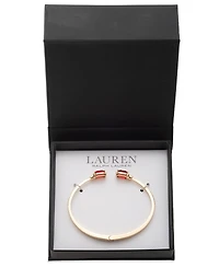 Lauren Ralph Crystal Stone Cuff Bracelet