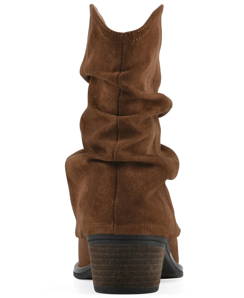 White Mountain Women's Alden Mid Calf Western Booties