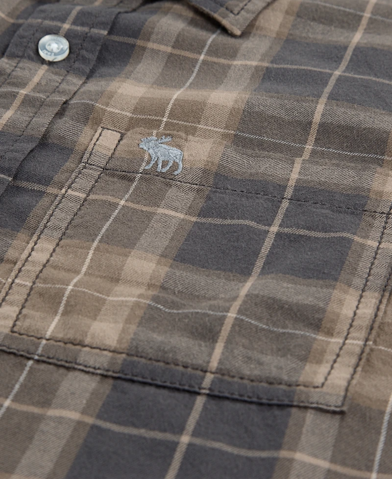 abercrombie kids Little and Big Boys Luxe Twill Shirt