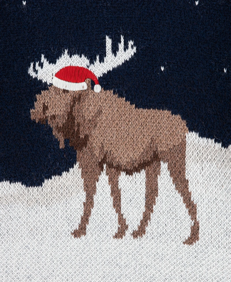 abercrombie kids Little and Big Boys Moose Crew Sweater