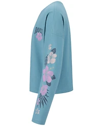 Roxy Girls 7-16 Hibiscus Trail Relaxed Long Sleeve T-Shirt