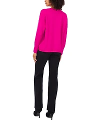Vince Camuto Women's Cozy Crewneck Long-Sleeve Extend-Shoulder Sweater