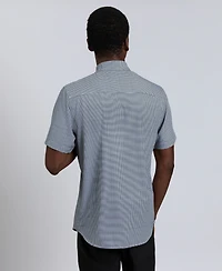 Kenneth Cole Men's Performance Sport Short Sleeve Shirt