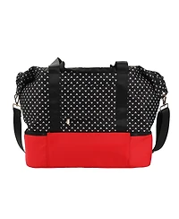 Disney Mickey Mouse Peeking Black 18" Nylon Duffle Bag