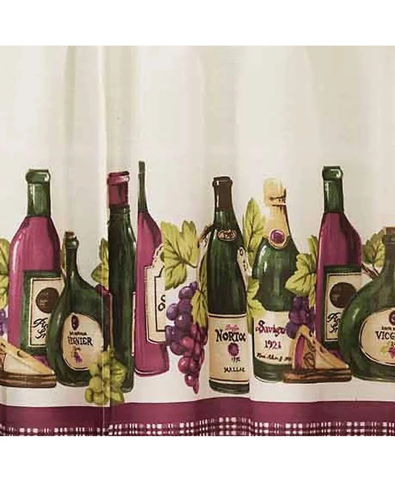 Kate Aurora Chardonnay Complete Kitchen Curtain Tier Pair Valance Set