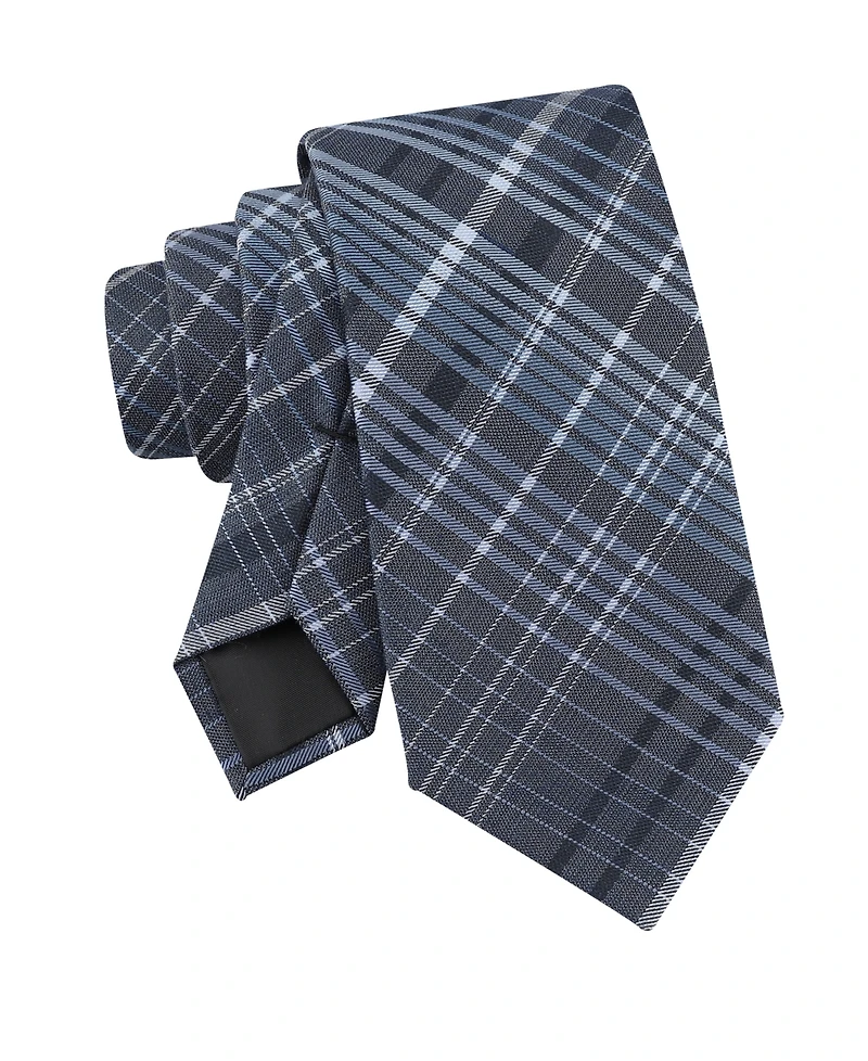 Calvin Klein Men's Kingston Plaid Tie