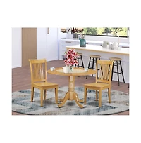East West Furniture Dining Room Set Oak