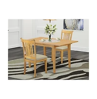 East West Furniture Dining Room Set Oak