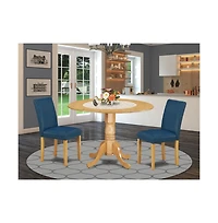 East West Furniture Dining Room Set Oak