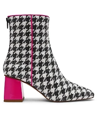 Betsey Johnson Women's Stevie Block Heel Dress Booties