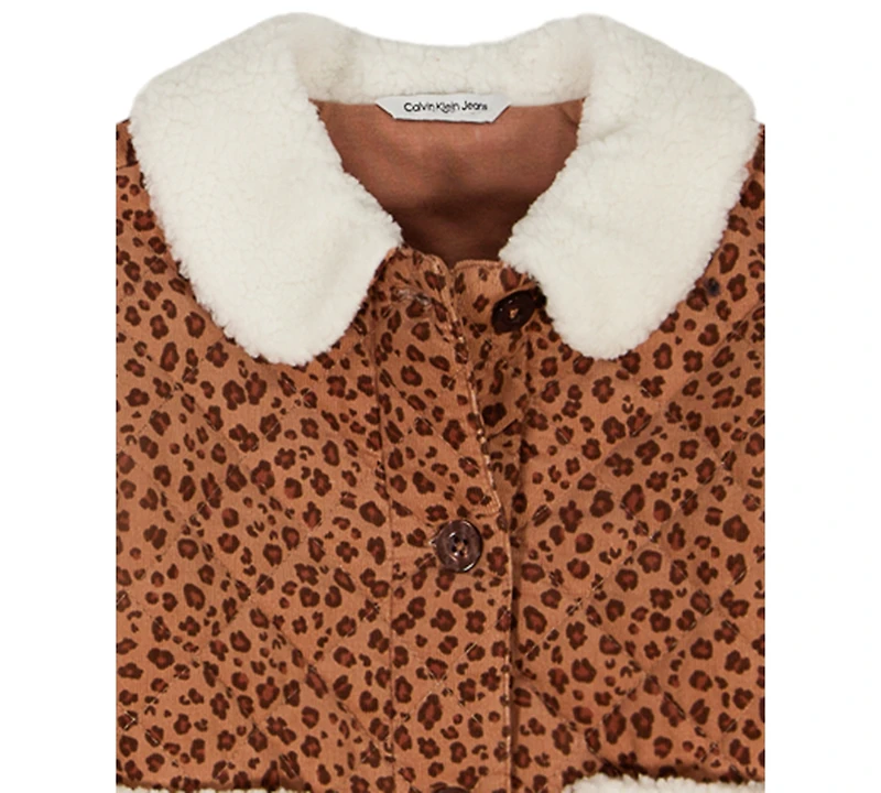 Calvin Klein Girls 4-6X 3-Piece Top, Jacket and Pants Set