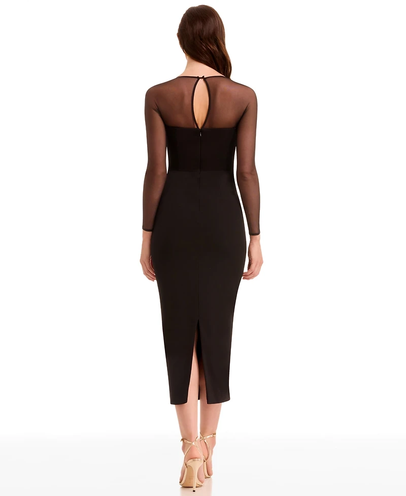 Dress the Population Women's Maxine Long Sleeve Dress