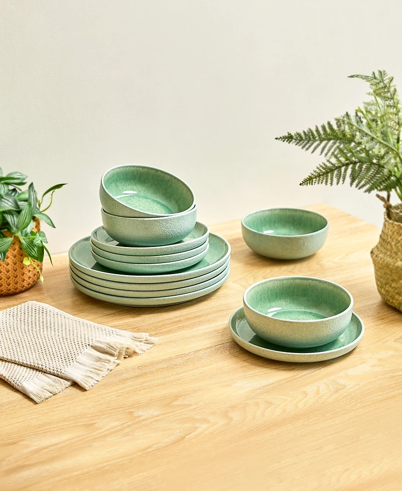 Sango Asher 12-Pc. Dinnerware Set, Service for 4