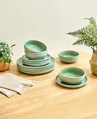 Sango Asher 12-Pc. Dinnerware Set, Service for 4