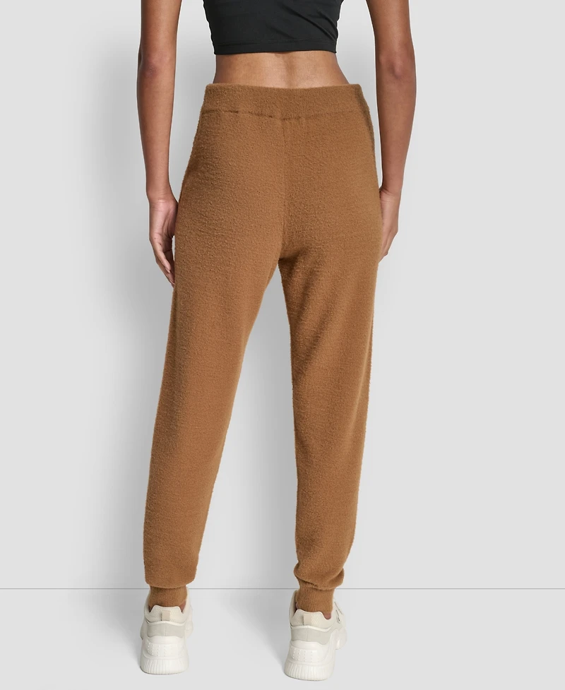 Dkny Women's Feather Yarn Tonal Jogger