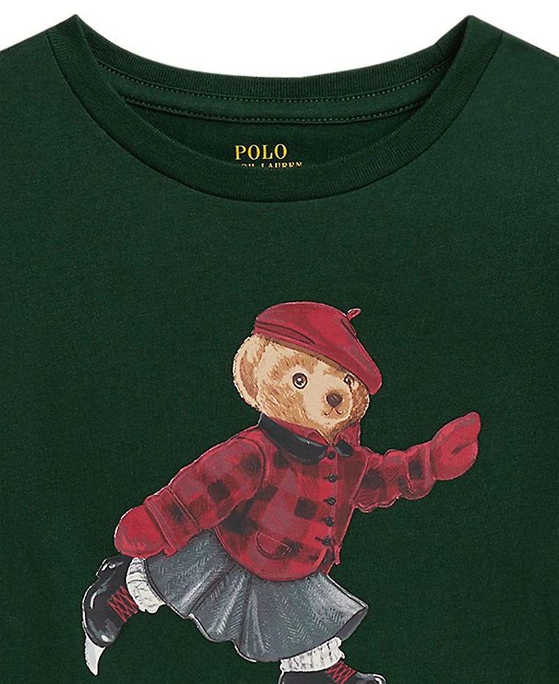 Polo Ralph Lauren Girls 2T-6X Long Sleeves T-Shirt
