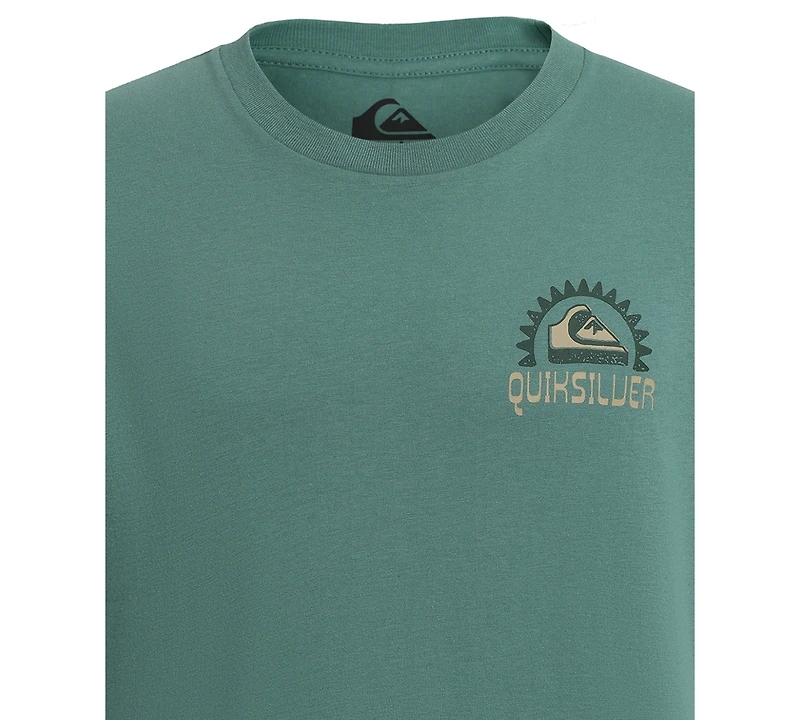 Quiksilver Boys 8-20 Desert Grit Crewneck Short Sleeve T-Shirt